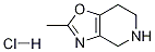 Oxazolo[4,5-c]pyridine, 4,5,6,7-tetrahydro-2-Methyl-, hydrochloride Struktur