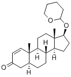 1-Testosterone tetrahydropyran Struktur