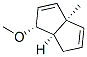 Pentalene, 1,3a,6,6a-tetrahydro-1-methoxy-3a-methyl-, (1alpha,3aalpha,6aalpha)- (9CI) Struktur