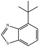 Benzothiazole,4-(1,1-diMethylethyl)- Struktur