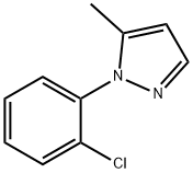 1-(2-chlorophenyl)-5-Methyl-1H-pyrazole Struktur