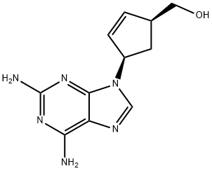 6-aminocarbovir Struktur