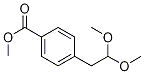 Methyl 4-(2,2-diMethoxyethyl)benzoate Struktur