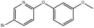 5-BroMo-2-(3-Methoxyphenoxy)pyridine Struktur