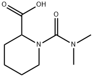 1-(DiMethylcarbaMoyl)piperidine-2-carboxylic Acid Struktur