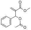 2-(ACETOXY-PHENYL-METHYL)-ACRYLIC ACID METHYL ESTER Struktur