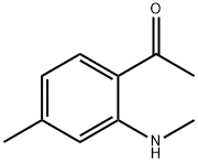 Ethanone, 1-[4-methyl-2-(methylamino)phenyl]- (9CI) Struktur