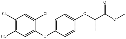 DICLOFOP METHYL, 5-HYDROXY Struktur