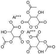 Aluminum acetotartrate Struktur