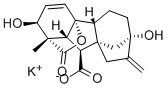 GIBBERELLIC ACID POTASSIUM SALT|(1α,2β,4Aα,4Bβ,10β)-2,4A,7-三羥基-1-甲基-8-亞甲基赤霉素-3-烯-1,10-二甲酸-1,4A-內(nèi)酯單鉀鹽