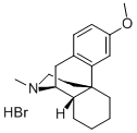 デキストロメトルファン·臭化水素酸塩 化學(xué)構(gòu)造式