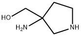 3-aMino-3-PyrrolidineMethanol Struktur