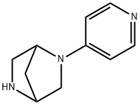 2,5-Diazabicyclo[2.2.1]heptane,2-(4-pyridinyl)-(9CI) Struktur