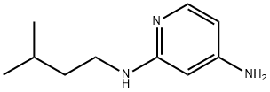 N2-isopentylpyridine-2,4-diamine Struktur