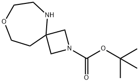 2-Boc-8-oxa-2,5-diaza-spiro[3.6]decane Struktur