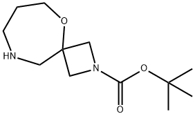 2-Boc-5-oxa-2,9-diazaspiro[3.6]decane Struktur