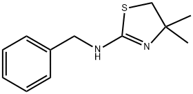 BENZYL-(4,4-DIMETHYL-4,5-DIHYDRO-THIAZOL-2-YL)-AMINE Struktur