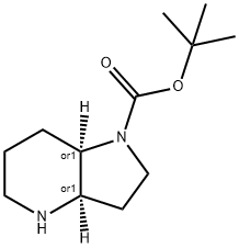 1-Boc-octahydro-pyrrolo[3,2-b]pyridine Struktur