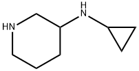 Cyclopropyl-piperidin-3-yl-amine Struktur