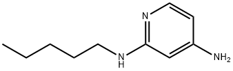 N2-pentylpyridine-2,4-diamine Struktur