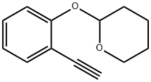 2H-Pyran, 2-(2-ethynylphenoxy)tetrahydro- Struktur