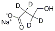 SodiuM 4-Hydroxybutyrate-d4 Struktur