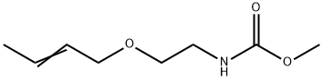 Carbamic  acid,  [2-(2-butenyloxy)ethyl]-,  methyl  ester  (9CI) Struktur