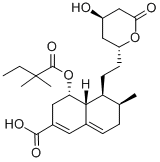 6Carboxy Simvastatin Struktur