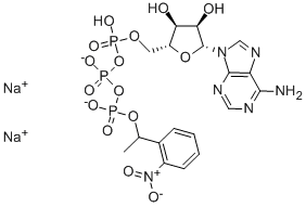 CAGED ATP, DISODIUM SALT Structure