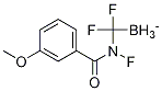 trifluoro[[(3-Methoxybenzoyl)aMino]Methyl]-Borate Struktur