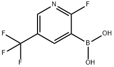 2-Fluoro-5-(trifluoromethyl)pyridine-3-boronic acid price.