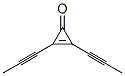 2-Cyclopropen-1-one, 2,3-di-1-propynyl- (9CI) Struktur