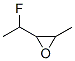 Oxirane,  2-(1-fluoroethyl)-3-methyl- Struktur