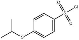 Benzenesulfonyl chloride, 4-[(1-methylethyl)thio]- (9CI) Struktur