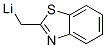 Lithium,  (2-benzothiazolylmethyl)- Struktur