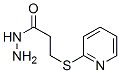 Propanoic acid, 3-(2-pyridinylthio)-, hydrazide (9CI) Struktur