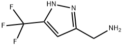 3-(AMinoMethyl)-5-(trifluoroMethyl)pyrazole Struktur