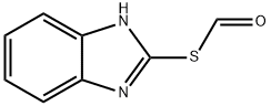 Methanethioic acid, S-1H-benzimidazol-2-yl ester (9CI) Struktur