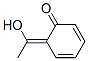 2,4-Cyclohexadien-1-one, 6-(1-hydroxyethylidene)- (9CI) Struktur