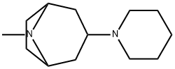 EXO-3-(1-PIPERDINYL)TROPANE Struktur