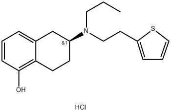 (6S)-6-(propyl-(2-thiophen-2-ylethyl)amino)tetralin-1-ol hydrochloride