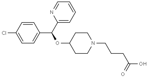 BEPOTASTINE Struktur