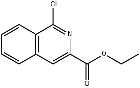 Ethyl 1-chloroisoquinoline-3-carboxylate Struktur