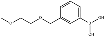 3-[(2-methoxyethoxy)methyl]phenylboronic acid Struktur