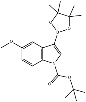 1-Boc-5-Methoxyindole-3-boronic acid, pinacol ester price.