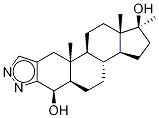 4β-Hydroxy Stanozolol  Struktur