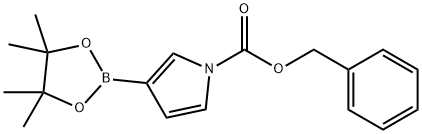 N-CBZ-3-(4,4,5,5-tetraMethyl-1,3,2-dioxaborolan-2-yl)-1H-pyrrole Struktur