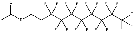 1H,1H,2H,2H- PERFLUORODECYL THIOACETATE Struktur