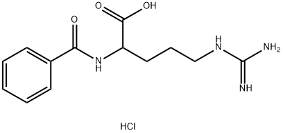 BZ-DL-ARG-OH HCL Struktur