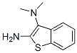 Benzo[b]thiophene-2,3-diamine, N3,N3-dimethyl- (9CI) Struktur